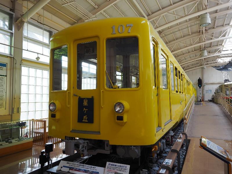 レトロでんしゃ館 名古屋市交通局 地下鉄100型(107号車)
