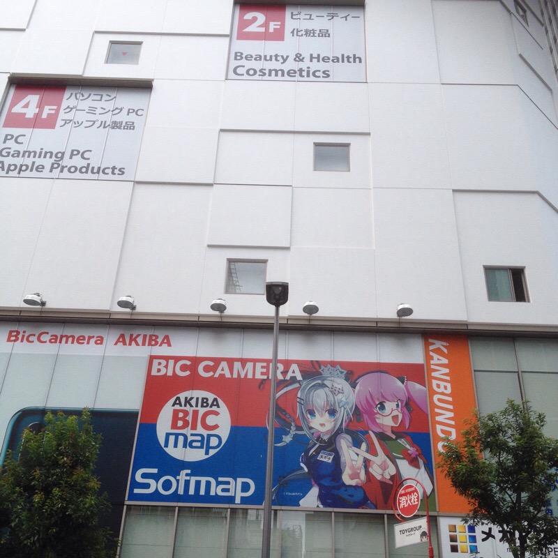 秋葉原 ビックカメラ AKIBA(まぷ子&アキバたん)