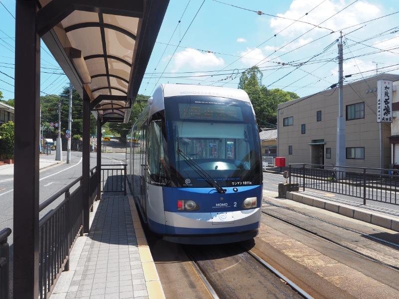 岡山電気軌道 東山・おかでんミュージアム駅 MOMO2(1)