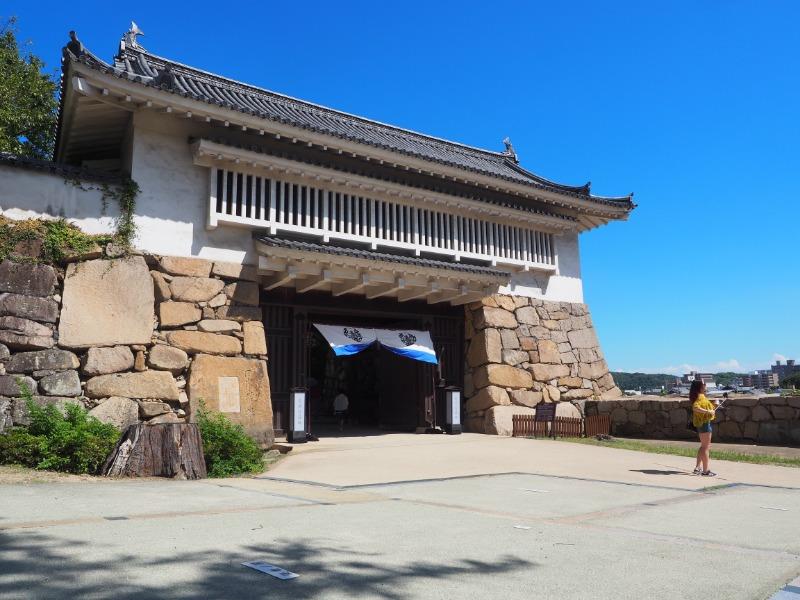 岡山城本丸 表書院+本段 不明門