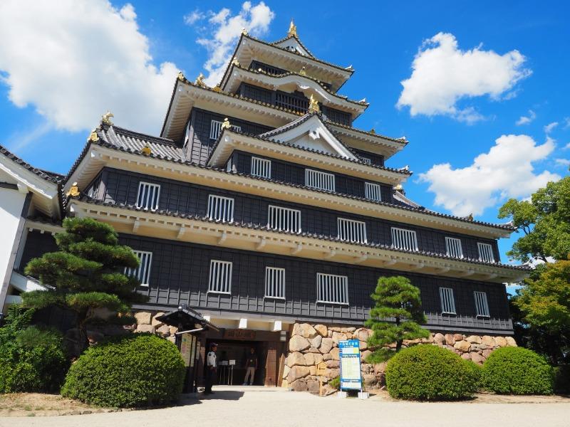 岡山城本丸 本段 天守閣