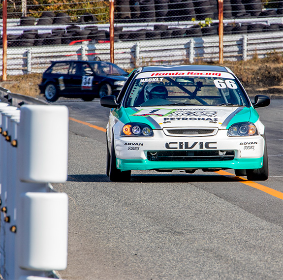 セントラルサーキット ASLAN Honda one make race Petronas Honda EK9 CIVIC ペトロナス シビック