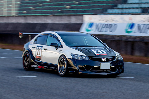 セントラルサーキット ASLAN Honda one make race Honda FD2 Civic ASLAN シビック