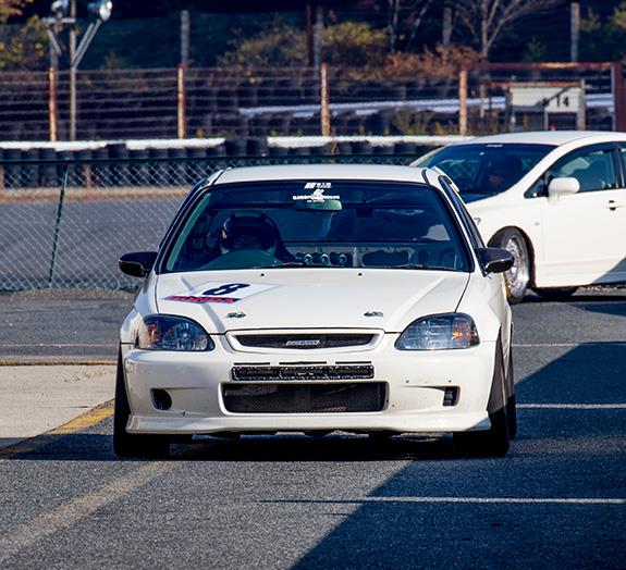 セントラルサーキット ASLAN Honda one make race OAKS POWER Honda EK9 CIVIC シビック