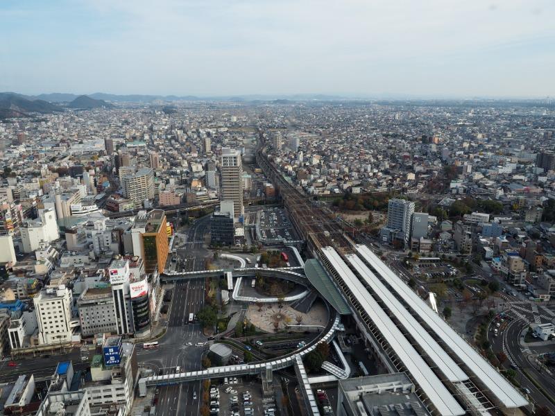 岐阜シティ・タワー43 スカイラウンジ展望室 岐阜駅
