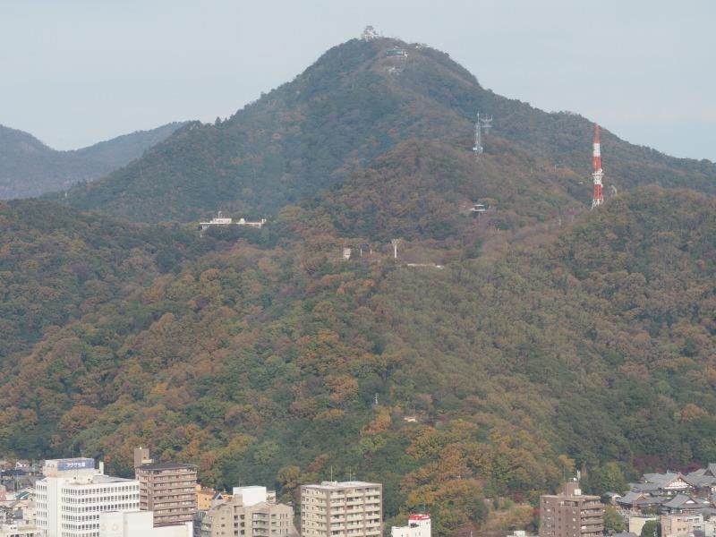 岐阜シティ・タワー43 スカイラウンジ展望室 金華山・岐阜城