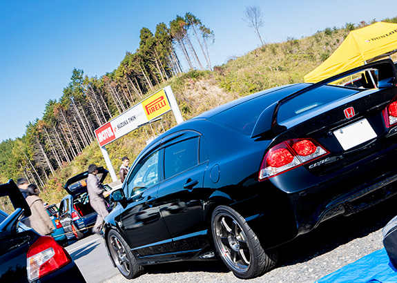 鈴鹿ツインサーキット HAOC走行会 FD2 シビック タイプR