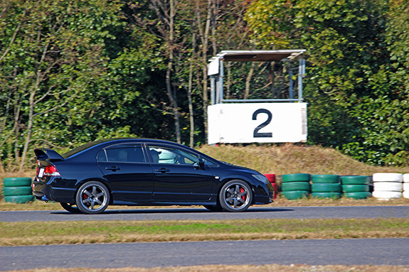 鈴鹿ツインサーキット HAOC走行会 FD2 シビック タイプR