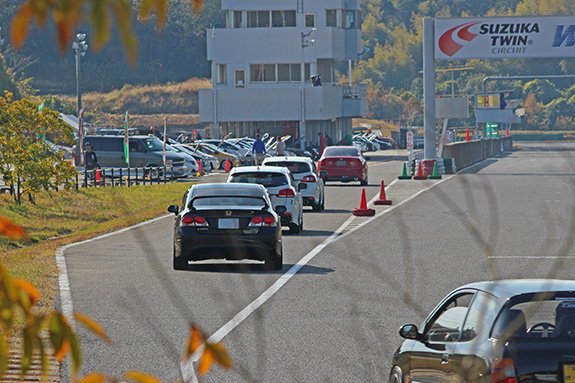 鈴鹿ツインサーキット HAOC走行会 FD2 シビック タイプR