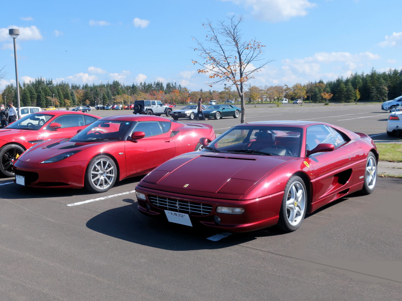 エヴォーラとF355