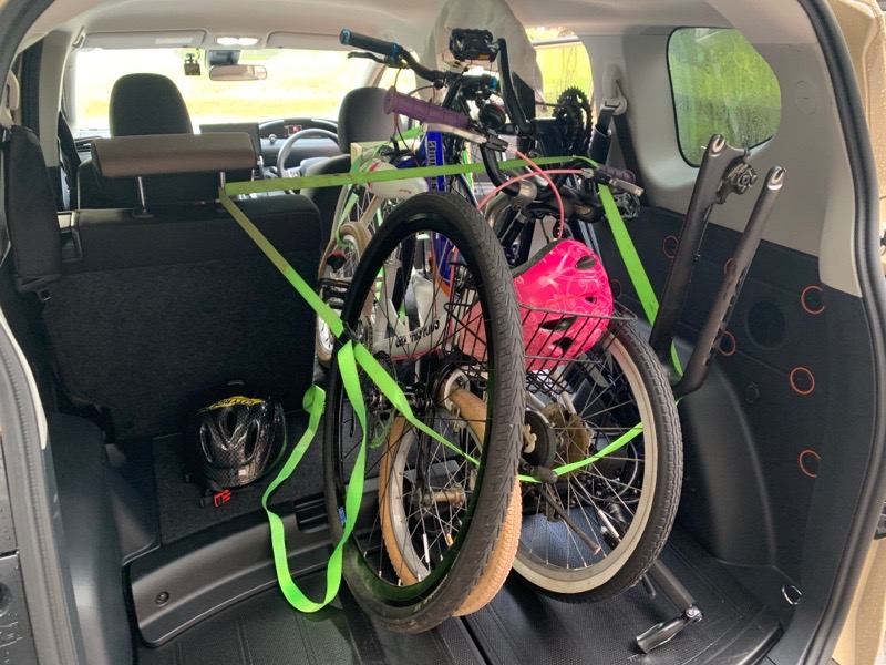 シエンタ 自転車 乗る
