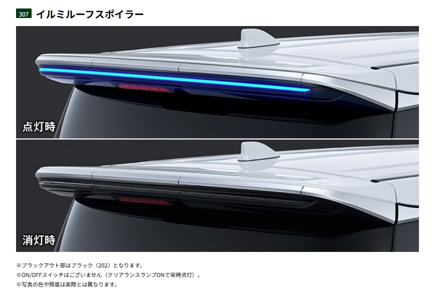 LEDトランスフォーム シグネチャーイルミブレード 40系ヴェル