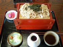 今日のお蕎麦