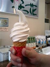おぼろソフトクリーム