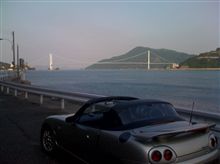 帰りも屋根開け(^^)/