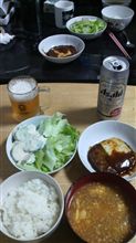 今日の晩飯は・・・