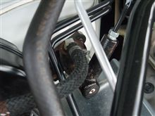 エンジンルーム内にサビ発見！