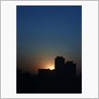 今日の夕陽