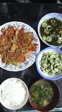 今日の晩飯は・・・