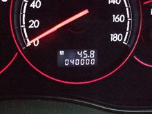 祝!?40000キロ