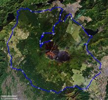 ロードバイクで富士山１周