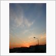 いつの夕陽だろう？