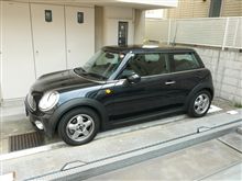 ミニ・ワンを洗車＆ワックス！