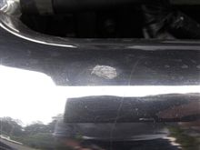 ど～だインテークパイプに傷…が！！