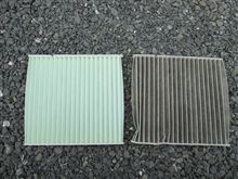 エアコンフィルター交換