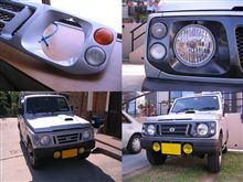 ジムニーフロントウインカークリア化