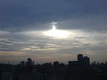 空を見上げ…