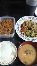 今日の晩飯は・・・