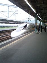 新幹線にて