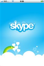 iPhone　Skype編