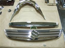 先日書いた誰かさんのＳＸ４メッキパーツ