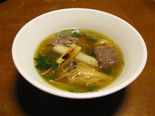 ECOデミオ特製“和風ビーフスープ” 