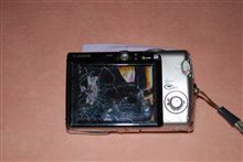 カメラを駐車場で落としたままにすると・・・