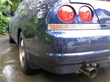 雨が降っても洗車をする