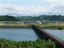 櫛田川祓川堰へ