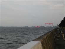夕方の海・・・・・・