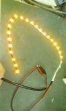 LEDで着飾り