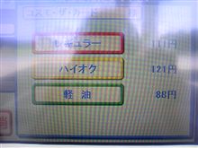 今日のガソリン価格