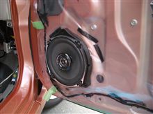 ドアスピーカ取り付け(完成)
