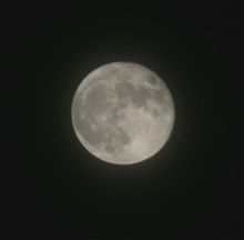 満月撮れました～