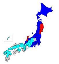 日本地図ぬりぬり