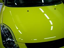 突然ポリッシャー施工