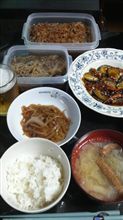 今日の晩飯は・・・
