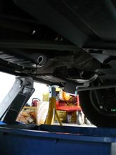 今日は、サンバーのオイル交換＆エレメントも