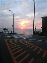夕日
