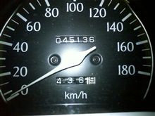 代車の燃費　２